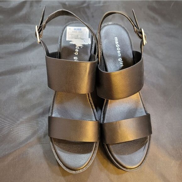 BRAND NEW MADDEN GIRL G-STARRY BLOCK HEEL OPEN-TOE PLATFORM SANDAL - Picture 1 of 10